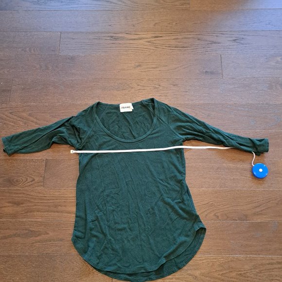 Franc Scoopneck T-shirt - 3/4 sleeve - Picture 2 of 4